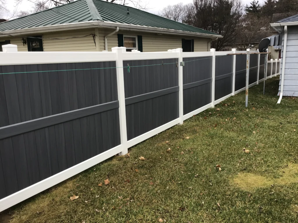wooden fencing